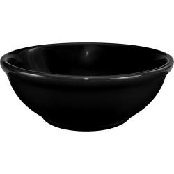 ITI - CA-15-B - 12 1/2 Oz Cancun™ Black Nappie Bowl With Rolled Edge image