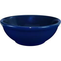 ITI - CA-15-CB - 12 1/2 Oz Cancun™ Cobalt Blue Nappie Bowl With Rolled Edge image