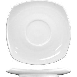 ITI - QP-2 - 5 3/4 in Quad™ Square Fine Porcelain Saucer image