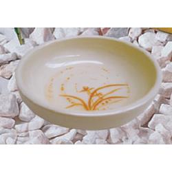 Thunder Group - 1904GD - 4 1/2" Gold Orchid Flat Bowl image