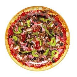 GET Enterprises - DP-909-PZ - Creative Table Pizza 9 in Dinner Plate image