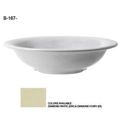 GET Enterprises - B-167-DW - Diamond White 16 oz Salad Bowl image