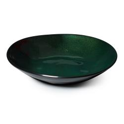 GET Enterprises - B-42-CSG - 1.3 qt Cosmo™ Green Irregular Melamine Bowl image