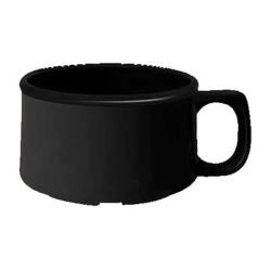 GET Enterprises - BF-080-BK - Black Elegance 11 oz Soup Mug image
