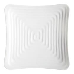 GET Enterprises - ML-64-W - Milano White 11 3/4" Square Plate image