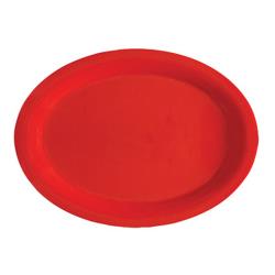 GET Enterprises - OP-120-RSP - Red Sensation 12 in x 9 in Oval Platter image