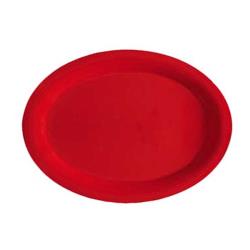 GET Enterprises - OP-320-RSP - Red Sensation 11 1/4 in Oval Platter image