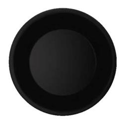 GET Enterprises - WP-10-BK - Black Elegance 10 1/2" Wide Rim Plate image
