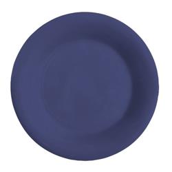 GET Enterprises - WP-6-PB - Mardi Gras Peacock Blue 6 1/2 in Wide Rim Plate image