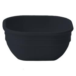Cambro - 10CW110 - 9 oz Camwear® Black Round Nappie Bowl image