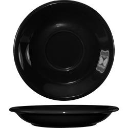 ITI - 81376-05S - 6 1/4 in Black bistro saucer image