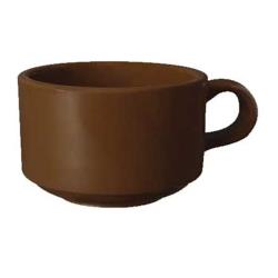 GET Enterprises - SC-10-BR - 10 oz Brown Ultraware™ Bake & Brew™ Soup Mug image