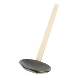 Thunder Group - 30-28 - 8 1/2" Bamboo Soup Spoon image
