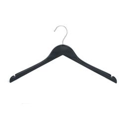 International Innovations - C-66JMBN - 17 in Matte Black Wood Hanger with Notches image