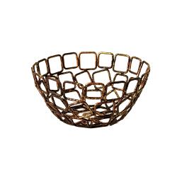 FOH - BBK012GOI23 - 5 1/2 in Coppered Metal Basket image