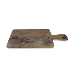 Elite Global Solutions - M127RC-DW - 12 in x 7 in Faux Driftwood Serving Board image
