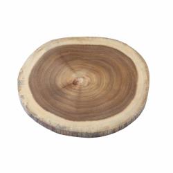 Tablecraft - 11299 - 12 in Acacia Collection™ Round Serving Board image