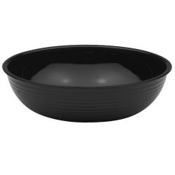 Cambro - RSB12CW110 - Camwear® 5.8 qt Black Round Ribbed Bowl image