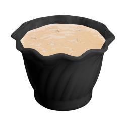 Cambro - SRB5110 - SAN Swirl Bowl® 5 oz Black Serving Dish image