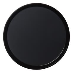 Cambro - PT1400110 - 14 in Round Black Polytread® Serving Tray image