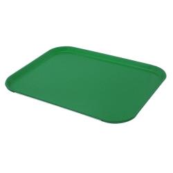 Cambro - 1418FF119 - 18 in x 14 in Sherwood Green Fast Food Tray image