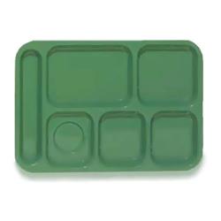 GET Enterprises - TL-152-FG - 14 in x 10 in Forest Green Cafeteria Tray image