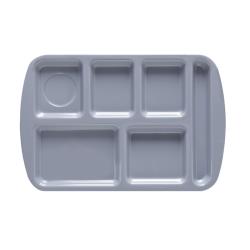 GET Enterprises - TR-151-FB - 14 3/4 in x 9 1/2 in  French Blue Cafeteria Tray image