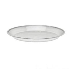 Cal-Mil - 315-15-12 - 15 in Clear Round Turn N Serve® Tray image