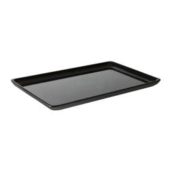 GET Enterprises - ML-179-BK - 11 3/4 in x 7 7/8 in Bake and Brew™ Serving Tray image
