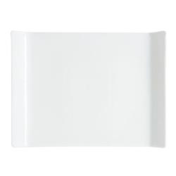 GET Enterprises - ML-213-W - 18 in x 13 in White San Michele® Platter image