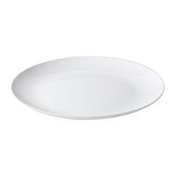 GET Enterprises - ML-240-W - 18 in White Round Siciliano® Platter image