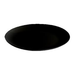 GET Enterprises - ML-243-BK - 24 in Black Round Siciliano® Platter image