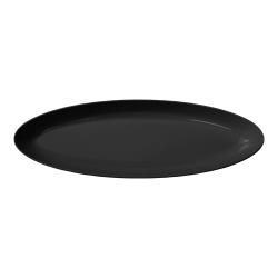 GET Enterprises - ML-252-BK - 16 in x 5 in Black Oval Siciliano® Platter image