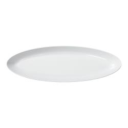 GET Enterprises - ML-252-W - 16 in x 5 in White Oval Siciliano® Platter image
