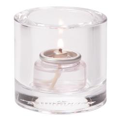 Hollowick - 5140C - Clear Round Tealight Lamp image