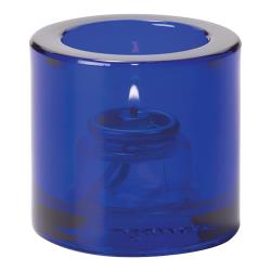 Hollowick - 5140CBL - Cobalt Blue Round Tealight Lamp image