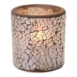 Hollowick - 6351G - Crackle Gold Frosted Votive Lamp image