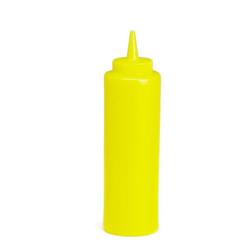 Tablecraft - 112M-1 - 12 oz Yellow Squeeze Bottle image