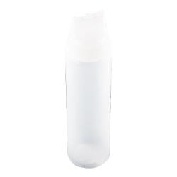 Tablecraft - 12463C3 - Wide Mouth Squeeze Bottle with 3 Top Openings image