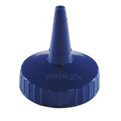 Vollrath - 2813-44 - Blue Replacement Cap for Standard Squeeze Bottle image