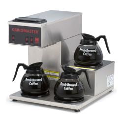Grindmaster - CPO-3RP-15A - 12 Cup Pourover Coffee Brewer w/ 3 Warmers image