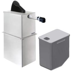 Server - 100237 - Stainless Steel Express Direct Pour Drop-In Dispenser image