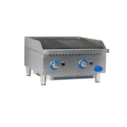 Globe - GCB24G-CR - 24 in Radiant Gas Charbroiler image