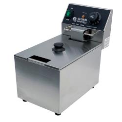 Global Solutions - GS1610 - 10 lb Electric Countertop Fryer image