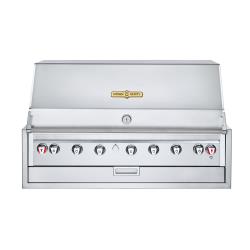 Crown Verity - IBI48NG - 48 in Outdoor Charbroiler Roll Top Built-In NG image