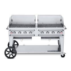 Crown Verity - CV-RCB-60WGP-SI-BULK -  60 in Pro Series LP Outdoor Grill W/ Windguards image