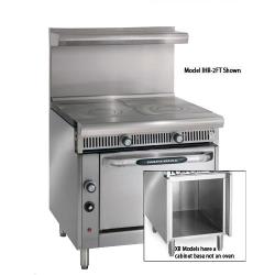 Imperial - IHR-2FT-XB - 36 in 2 French Top Diamond Series Gas Range w/ Cabinet Base image