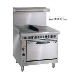 Imperial - IHR-G18-1HT - 36 in Diamond Series Gas Range w/ Hot Top, Griddle and Standard Oven image