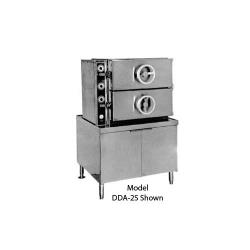 Crown Steam - GC-2 - 2 Compartment Pressure Steamer with  Gas Boiler image