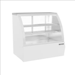 Beverage Air - CDR4HC-1-W-D - 49 in White Dry Curved Deli Case image